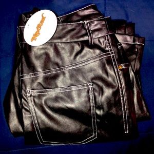 Nectar Clothing Not Much High Rise Faux Leather Pants.Women’s medium size